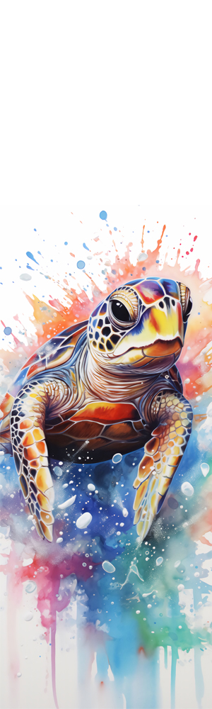 Arty turtle